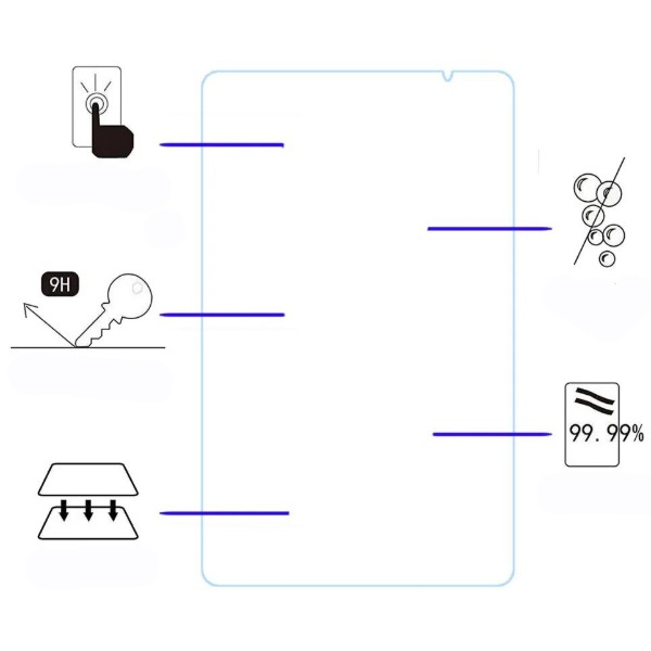 Фото - Защитное стекло для планшета BeCover for Teclast Tab P25T/P26T 10.1" (710042)
